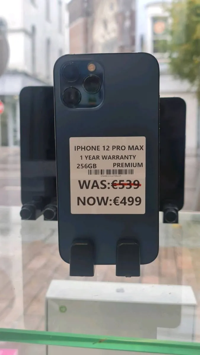 IPHONE 12PRO MAX 256GB PREMIUM 1YEAR WARRANTY