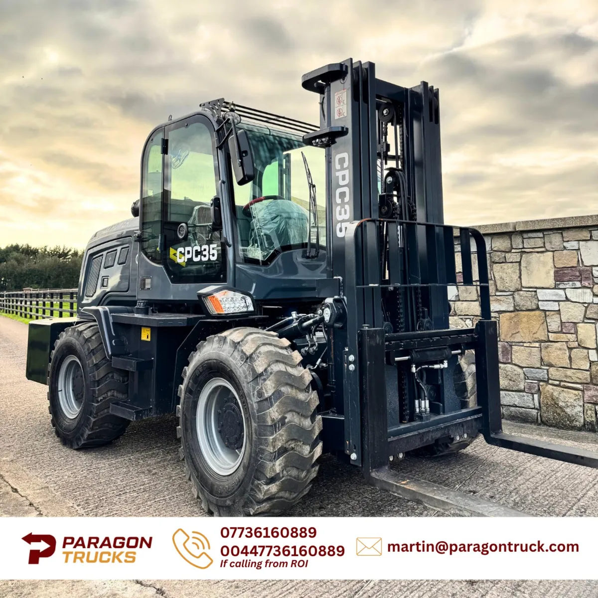 New 2026 JPG 3.5 Ton Forklift - Image 1