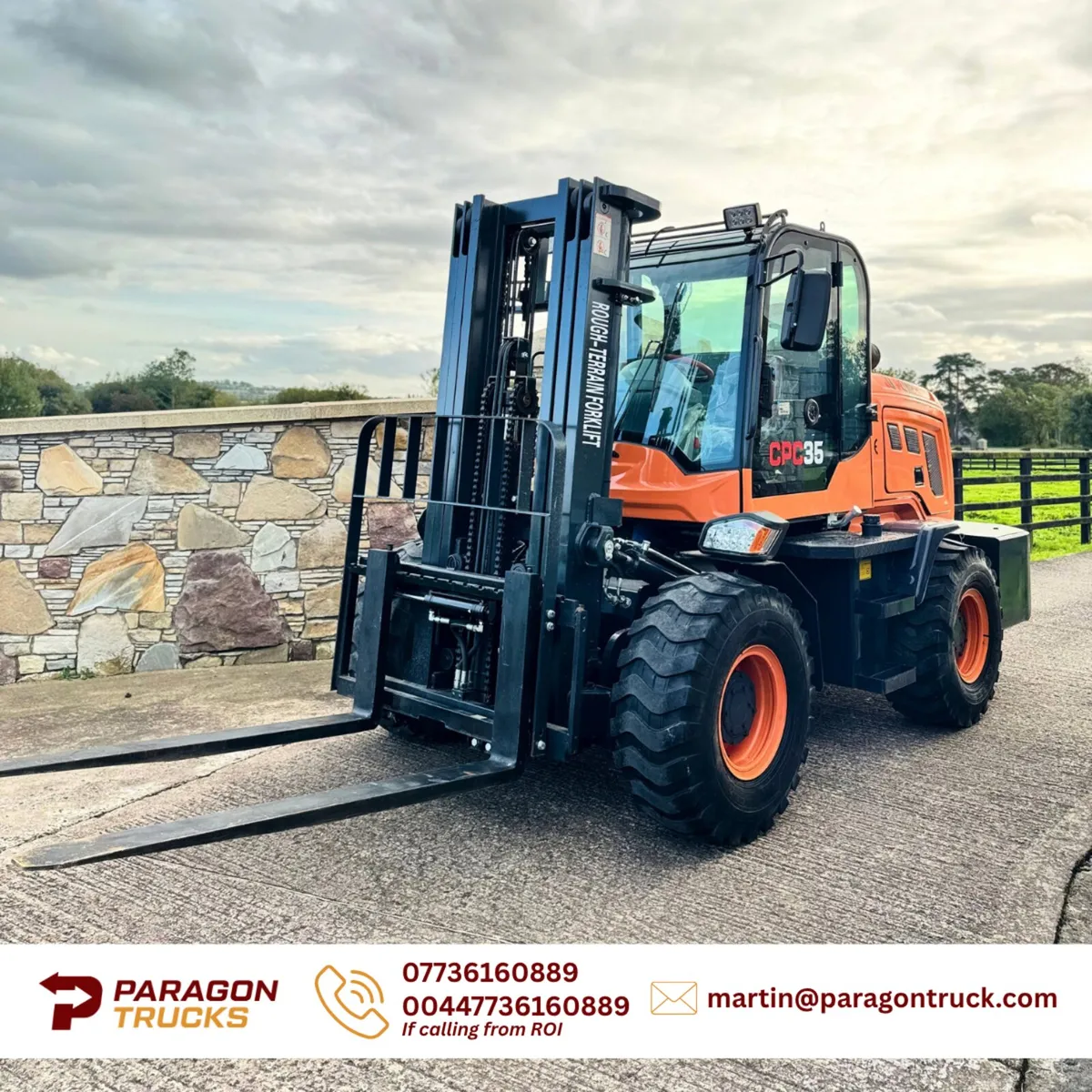 New 2026 JPG 3.5 Ton Forklift - Image 1