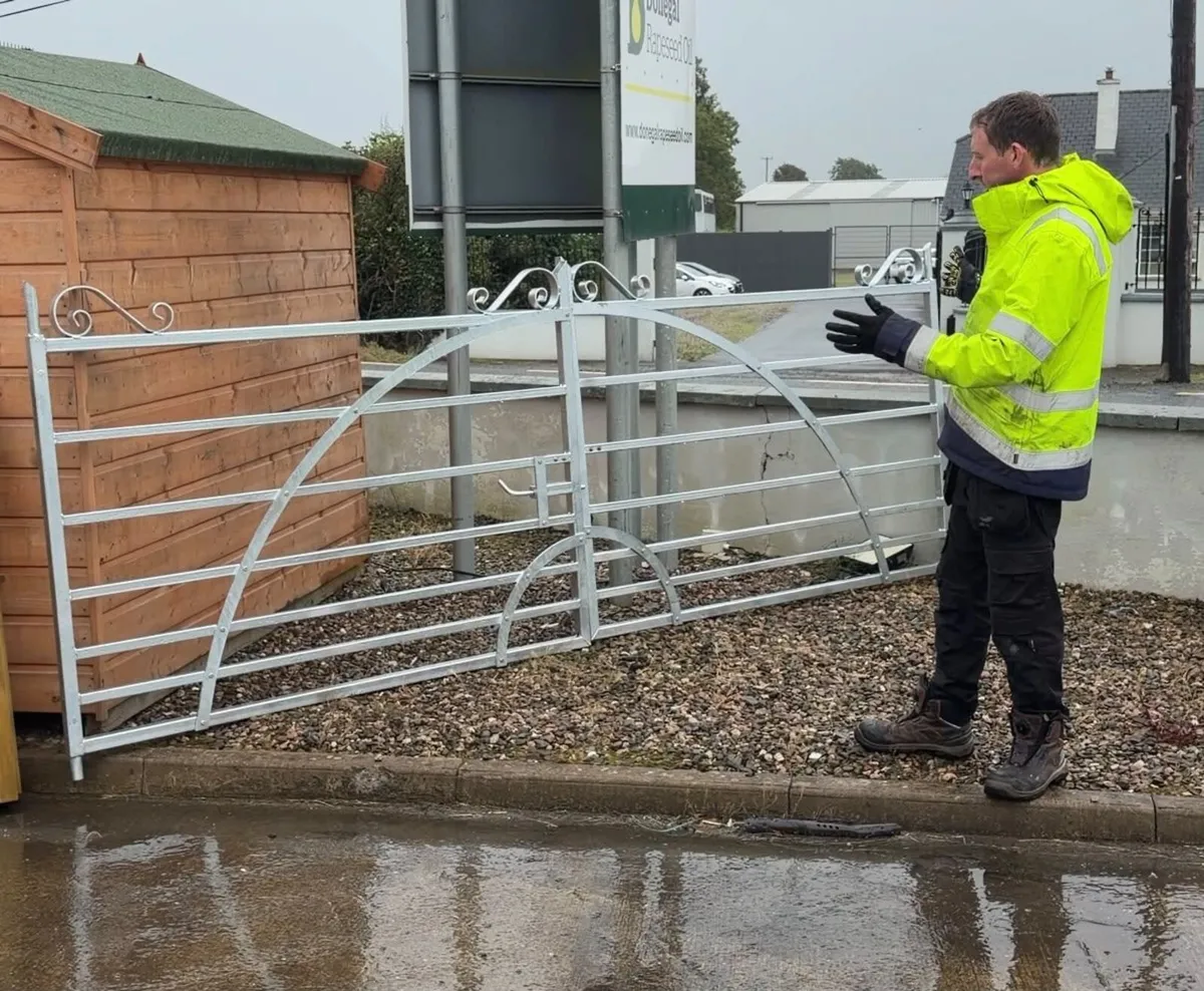 Galvanised Country Style Gates - Image 1