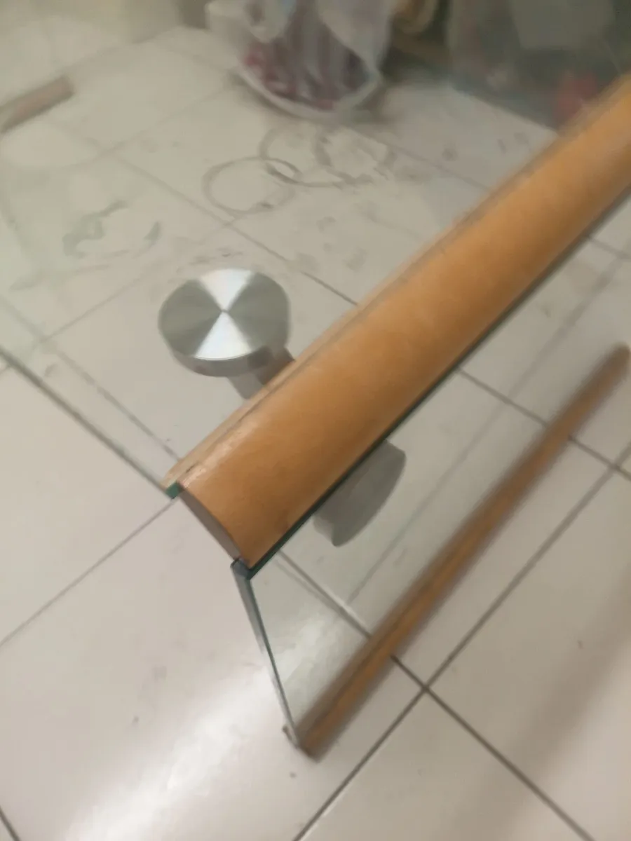 Glass coffee table - Image 4