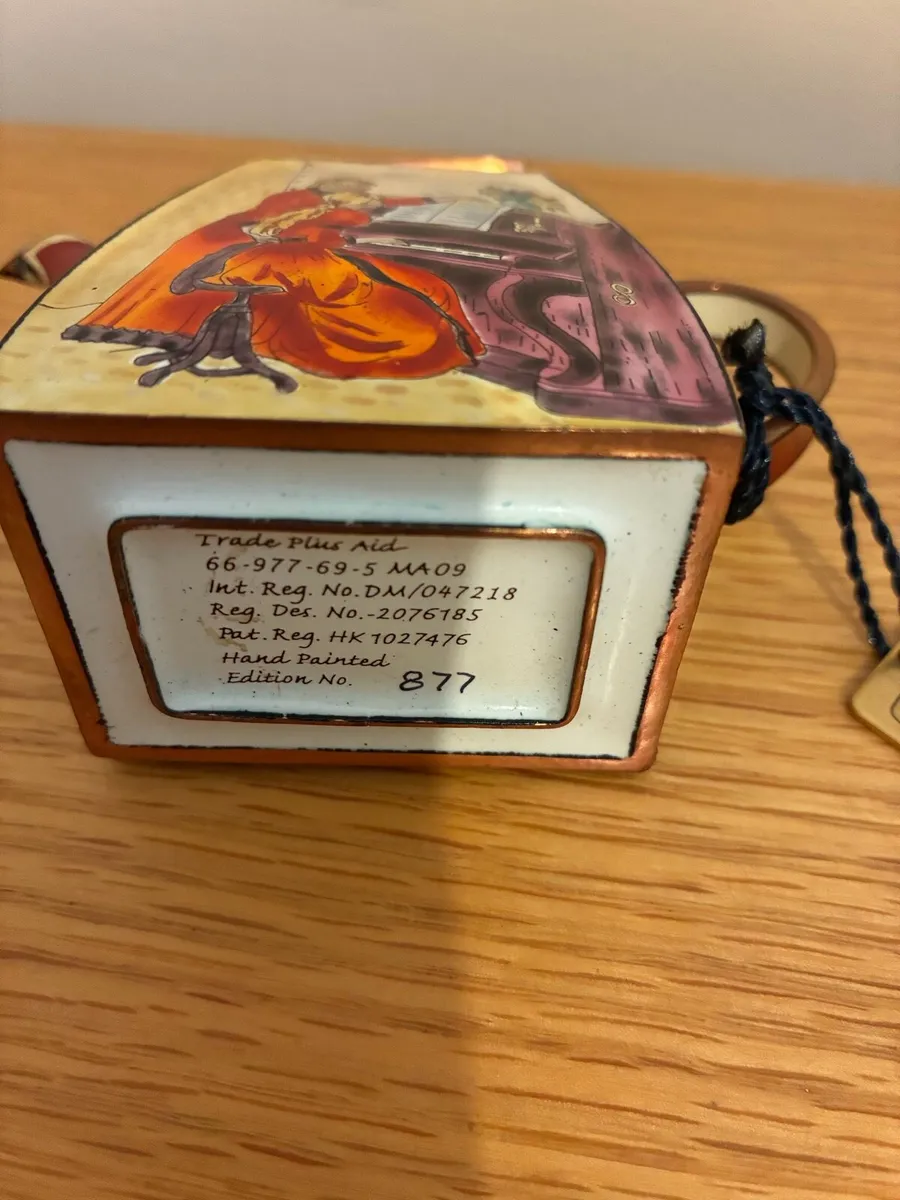 Minature Tea Pot Hand-Painted - Image 2