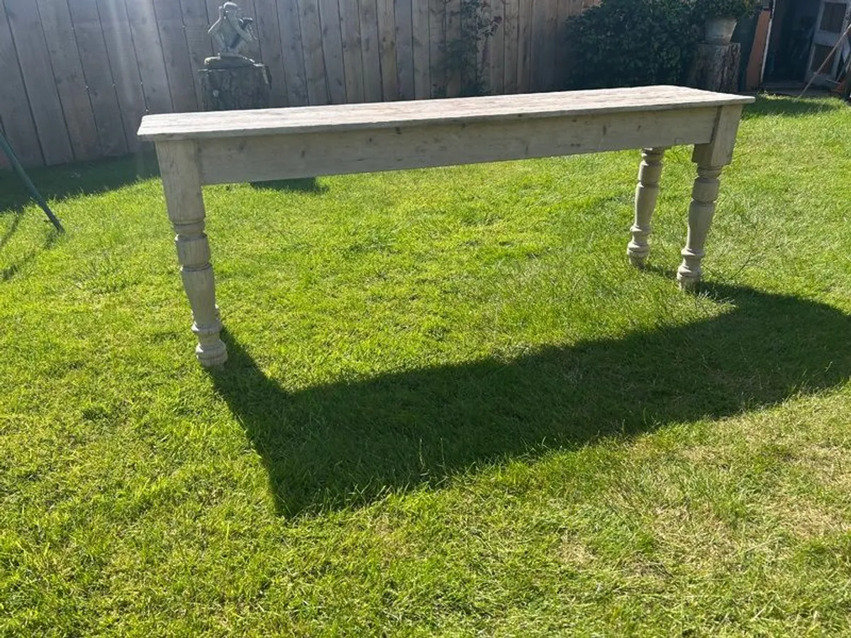 Vintage farmhouse table - Image 1