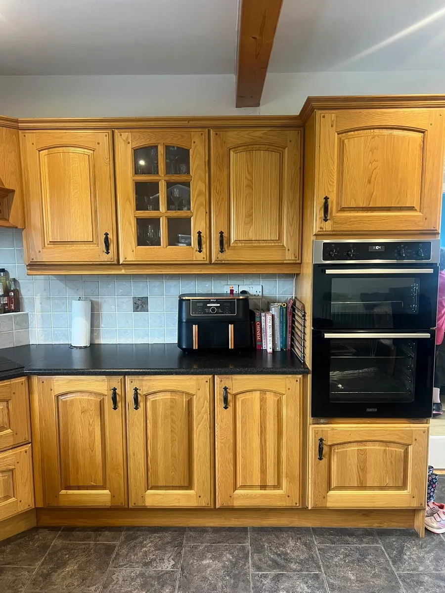 Solid Oak Kitchen + Appliances - Image 2