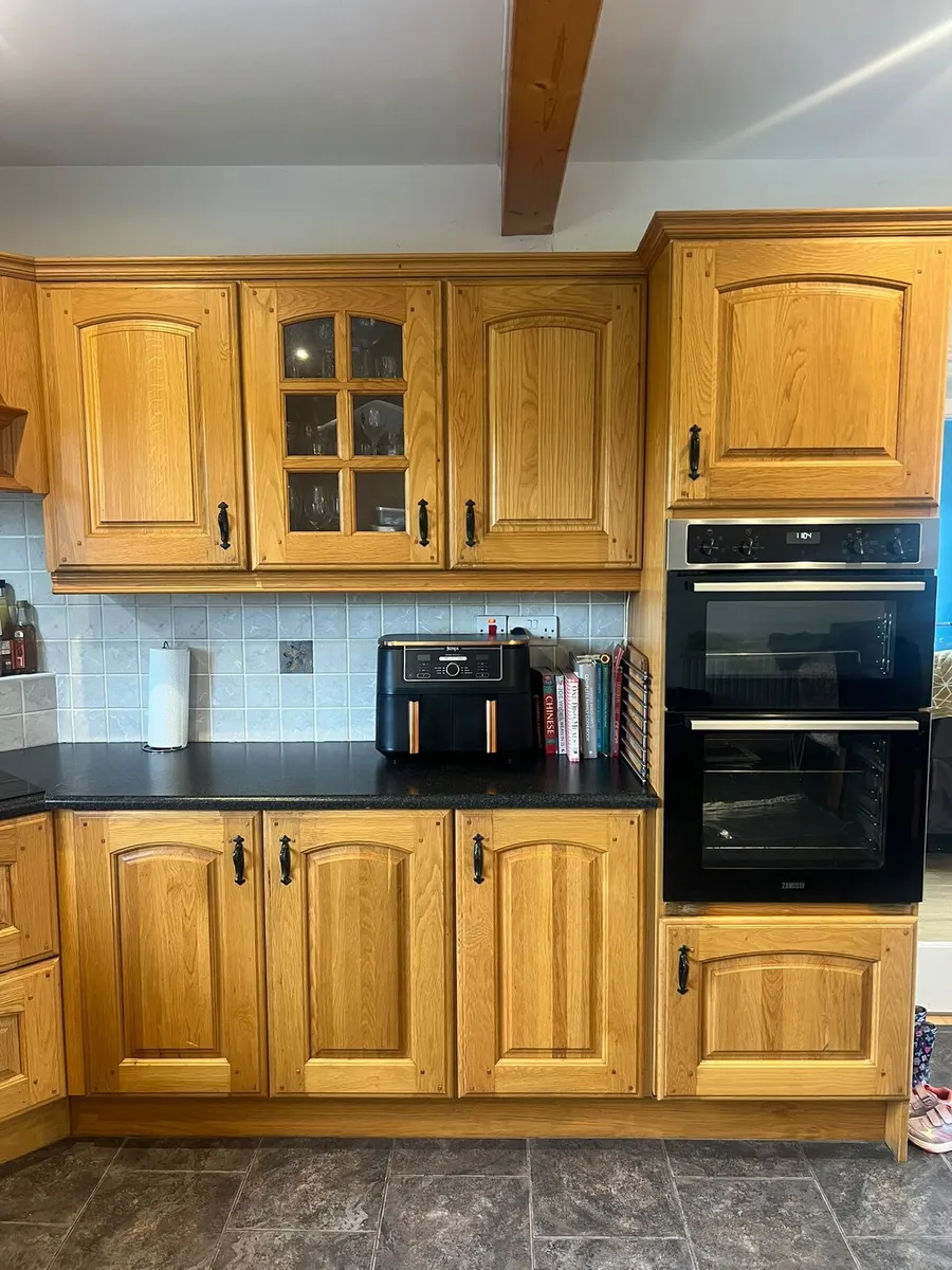 Solid Oak Kitchen + Appliances - Image 3