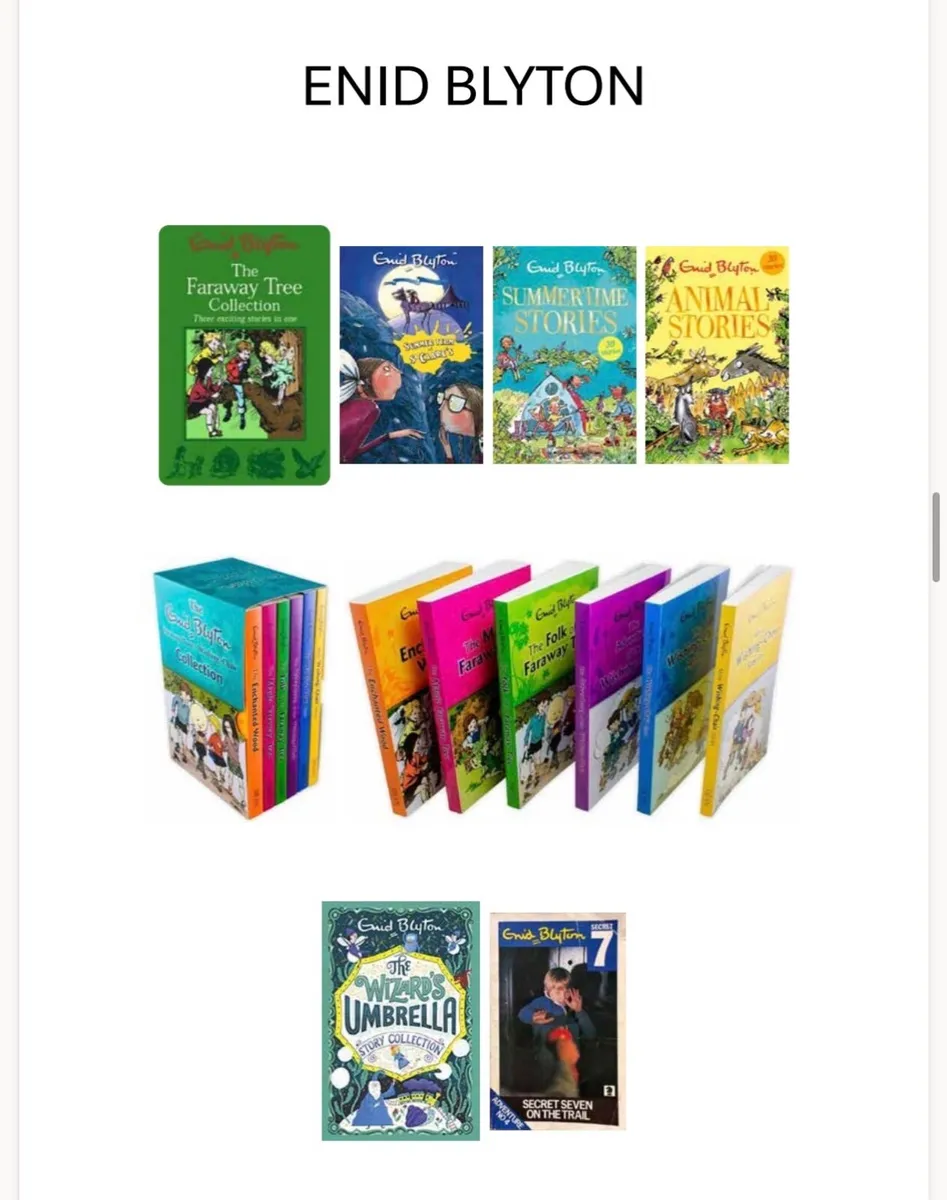 Classic Enid Blyton Collection Bundle (13 Books)