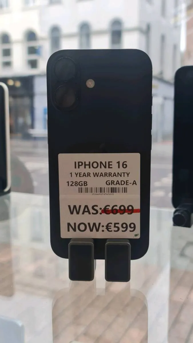 IPHONE 16 128GB Grade A, 1YEAR WARRANTY