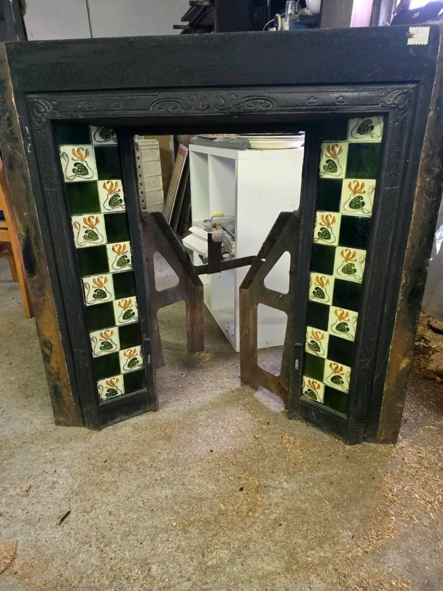 Vintage fireplace