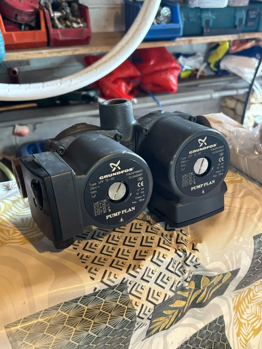 Grundfos Dual Circulating Pumps - Image 1