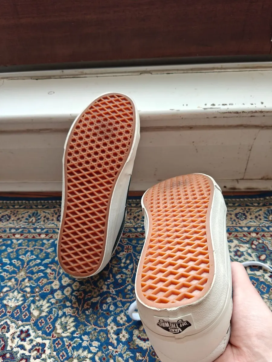 Vans Sk8 low leather sneakers - Image 3