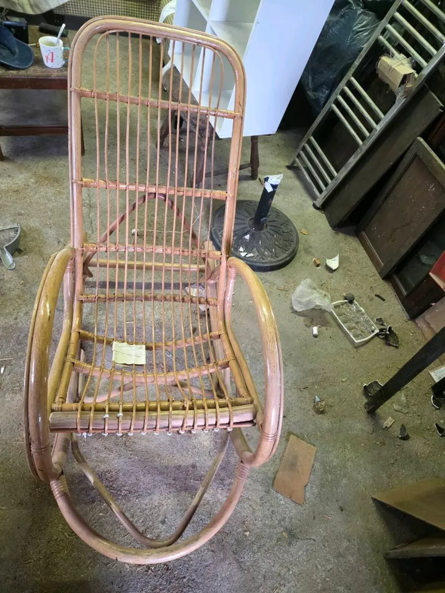 Cane rocking chair - Image 1