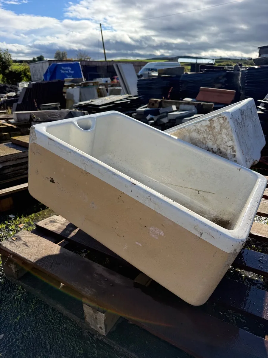 Choice of two Belfast sinks. - Image 1