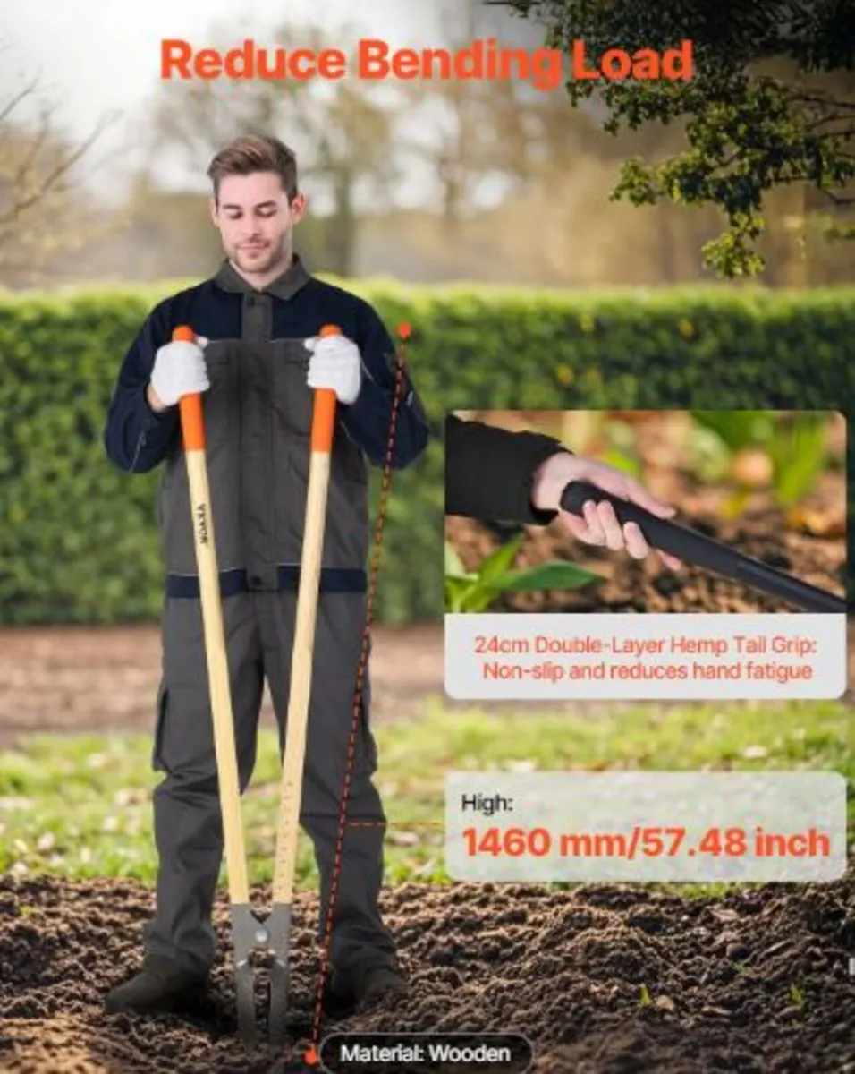 Post Hole Digger, Heavy Duty Post Hole Digger - Image 3