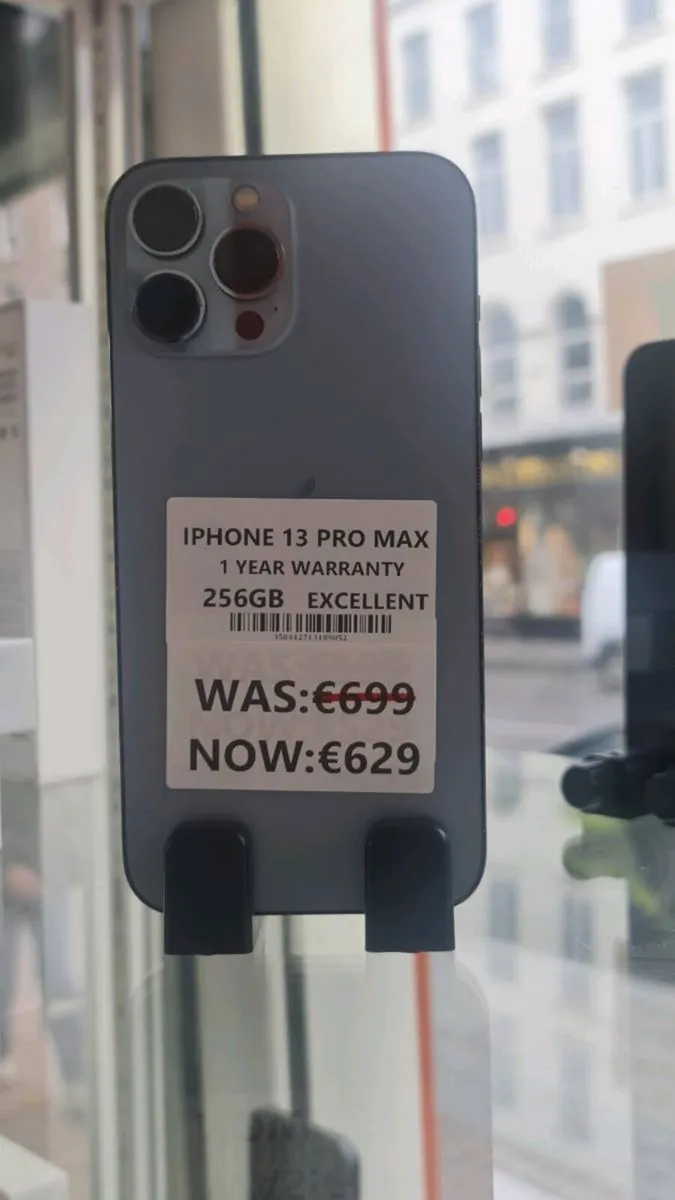 IPHONE 13 PRO MAX 256GB EXCELLENT 1YEAR WARRANTY