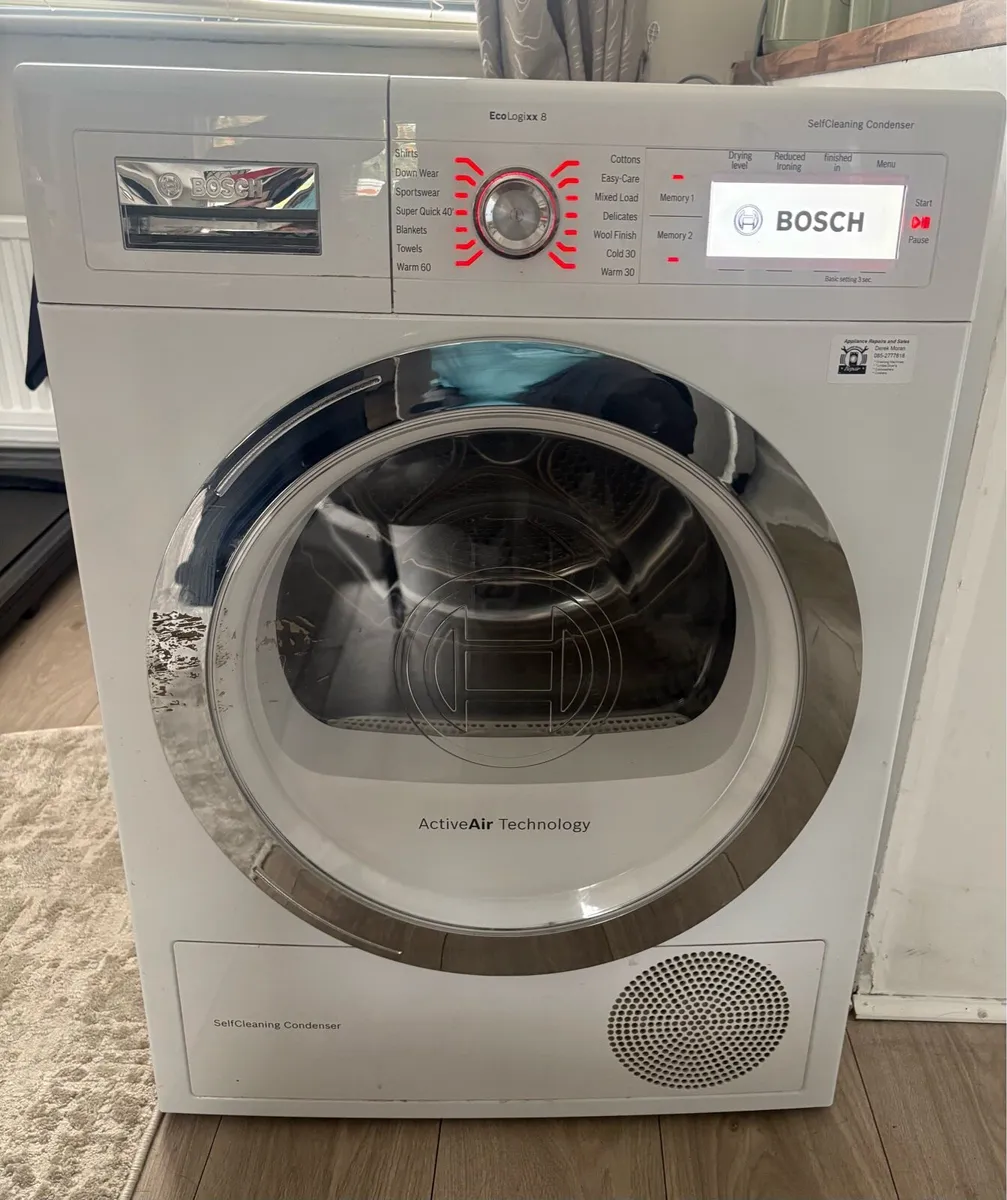 Bosch Condenser Dryer - Heat Pump - Image 1