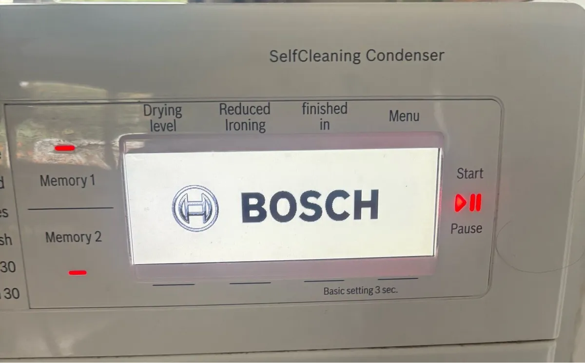 Bosch Condenser Dryer - Heat Pump - Image 2