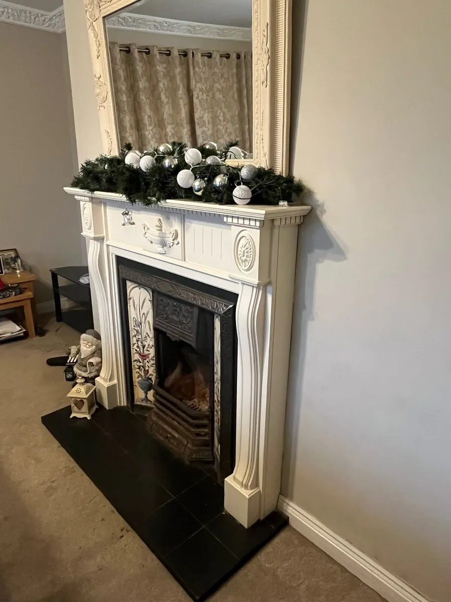 Fireplace surround and insert - Image 2