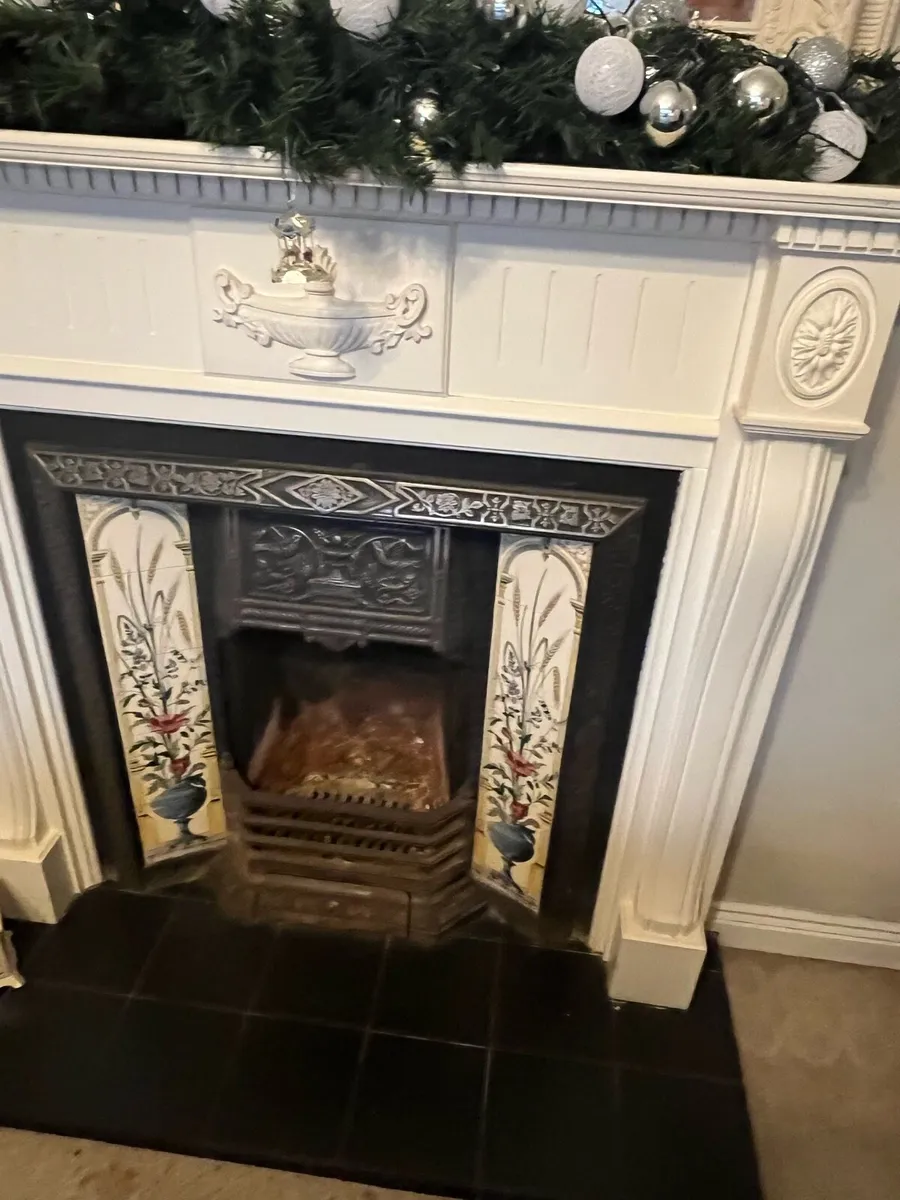 Fireplace surround and insert - Image 3
