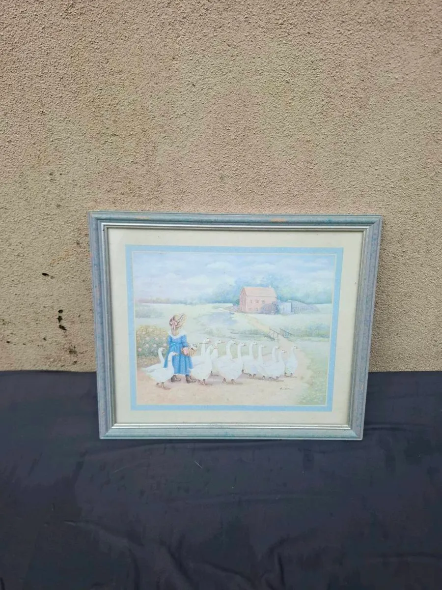 Pastel duck frame