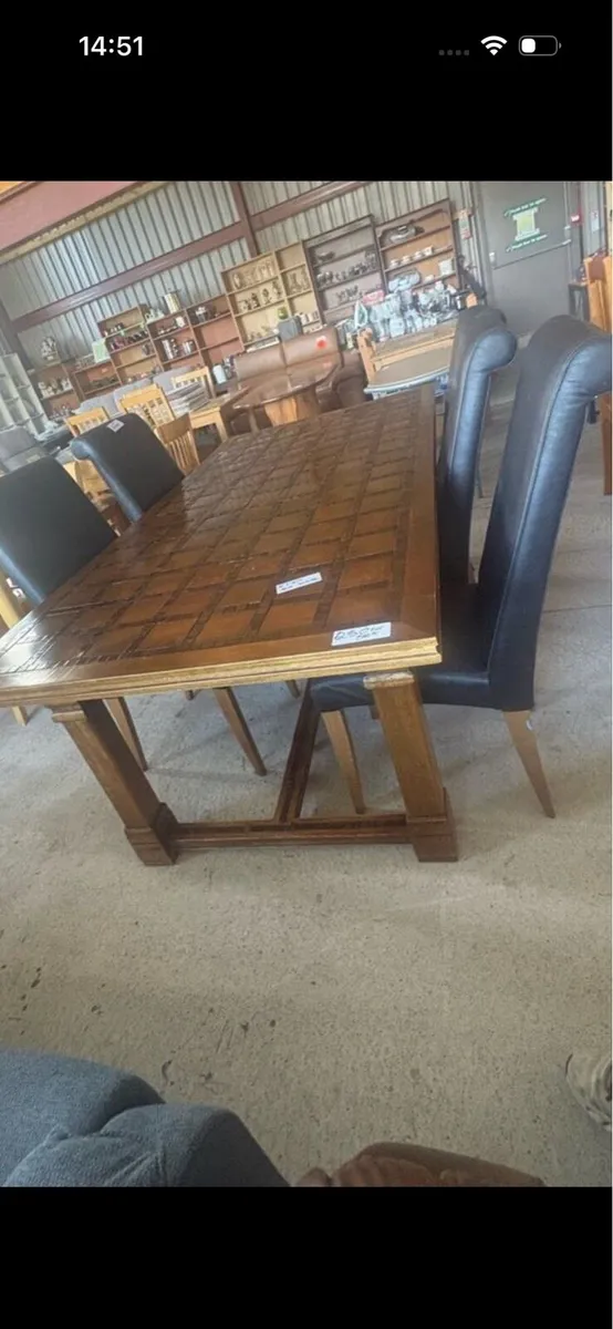 Tile top table no chairs - Image 1