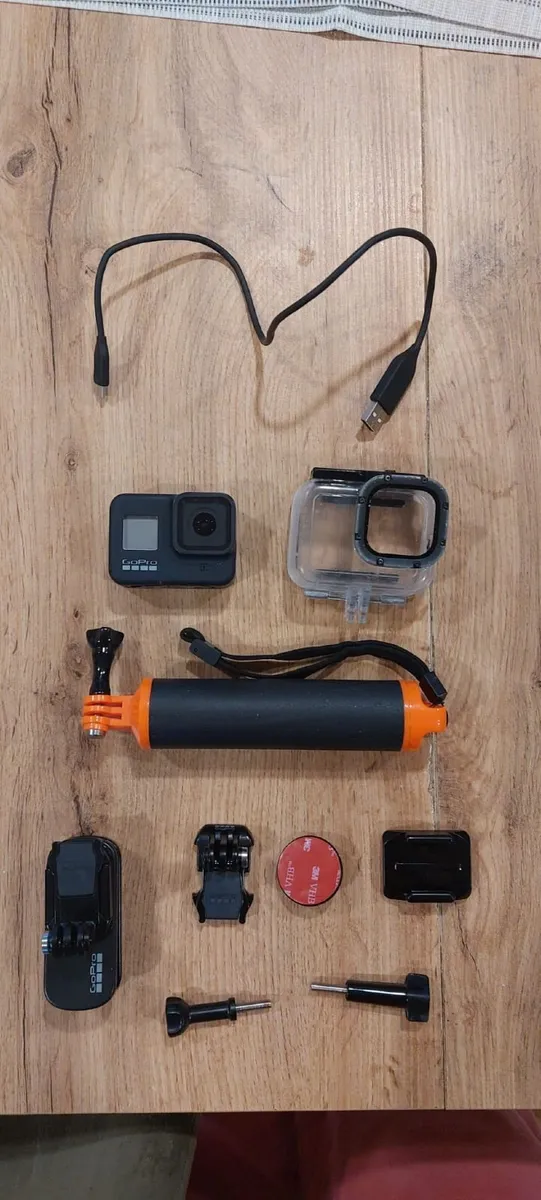 Go Pro 8 + Underwater Housing & Accessories - Image 1