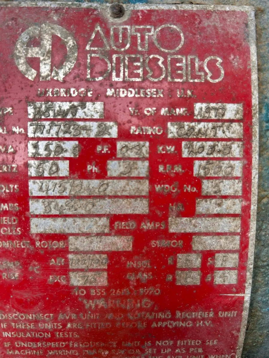 250 kva  Cummins generator - Image 3