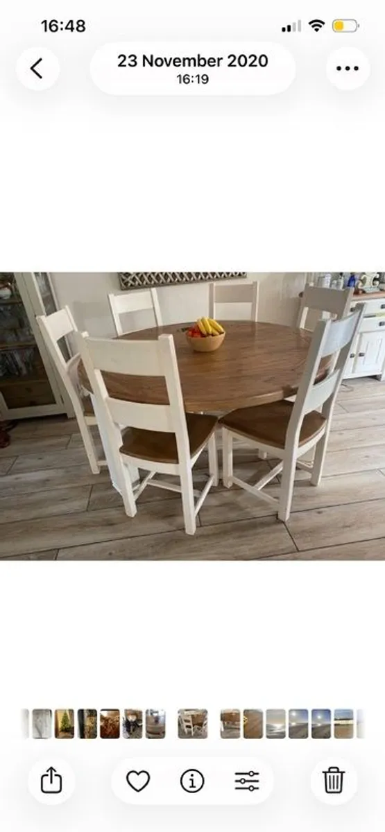 six dining chairs only