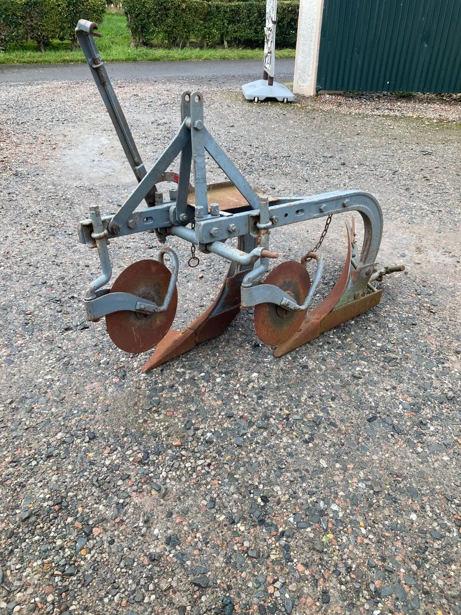 Ferguson two furrow plough. - Image 1