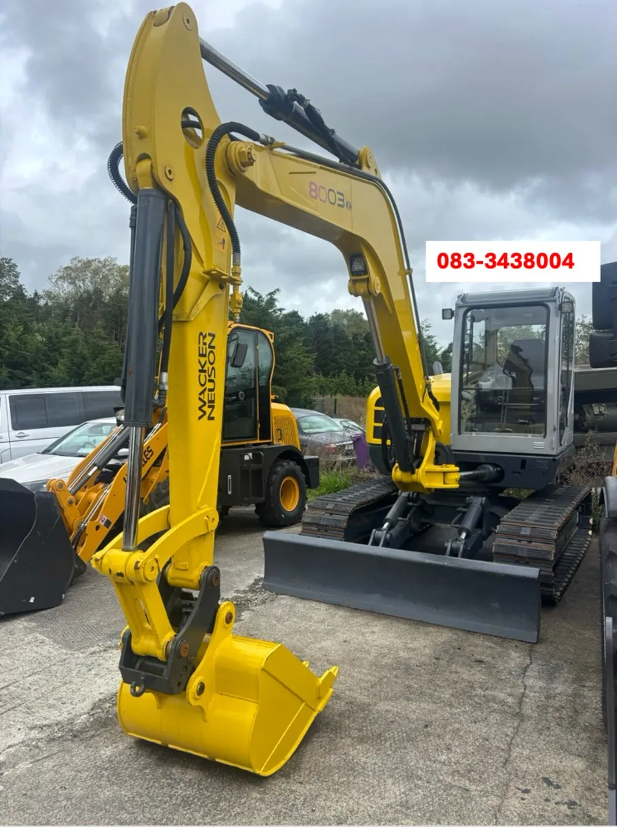 Wacker Neusson 8003 Excavator - Image 1