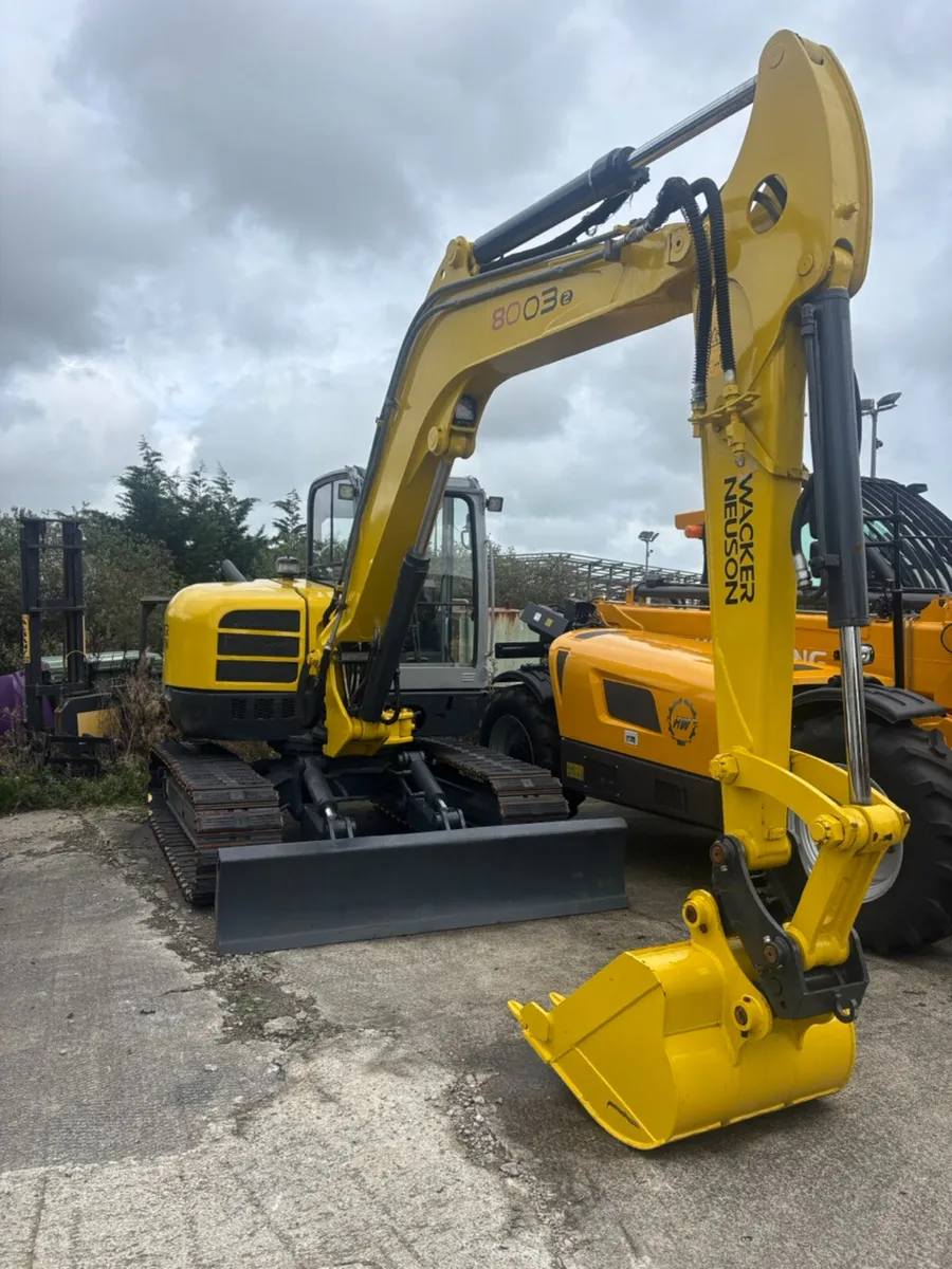 Wacker Neusson 8003 Excavator - Image 3