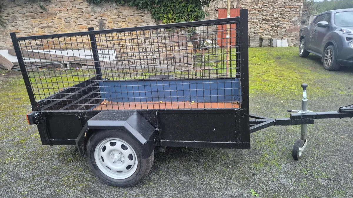 CAR TRAILER WITH SIDE MESH - Image 4