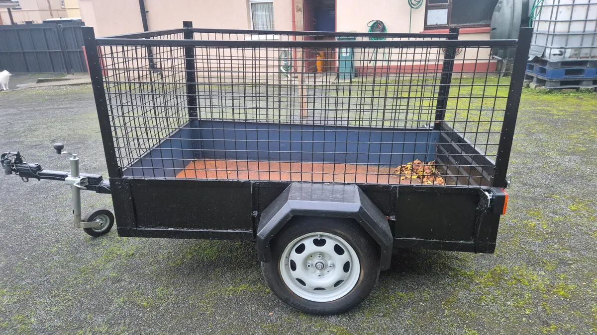 CAR TRAILER WITH SIDE MESH - Image 2