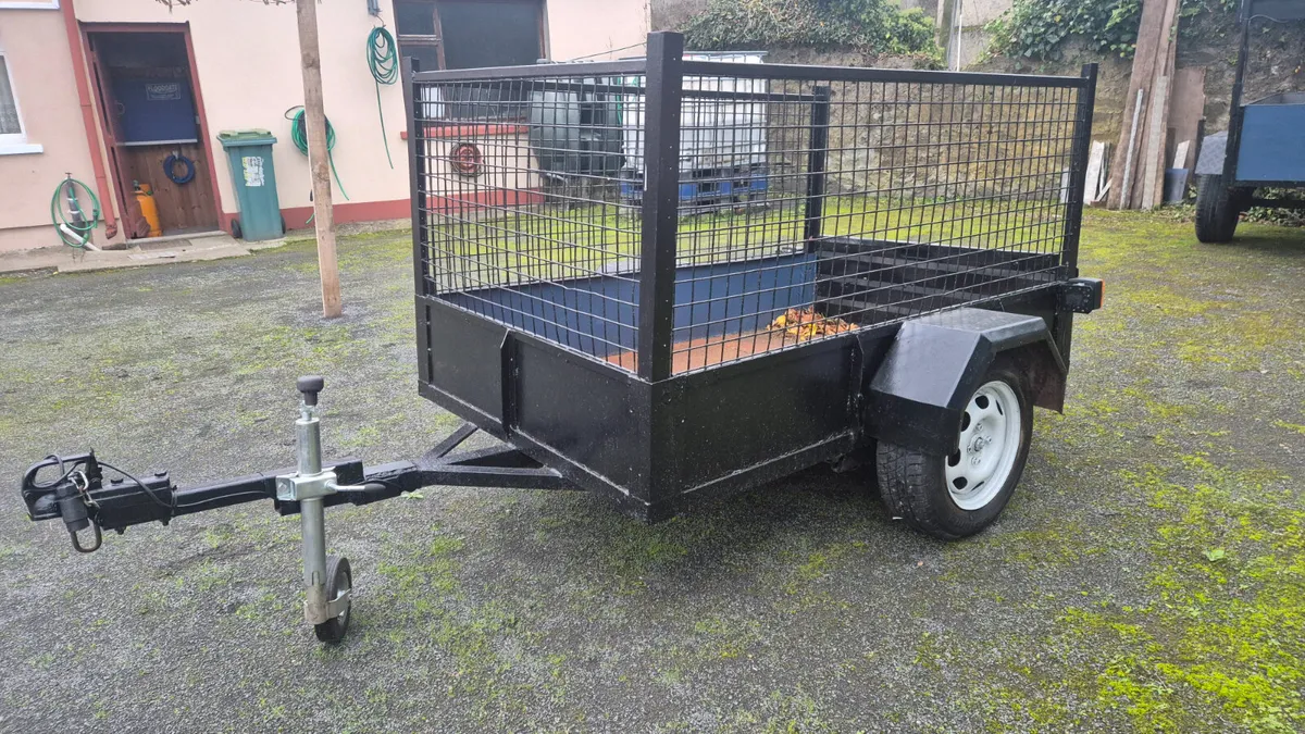 CAR TRAILER WITH SIDE MESH - Image 3
