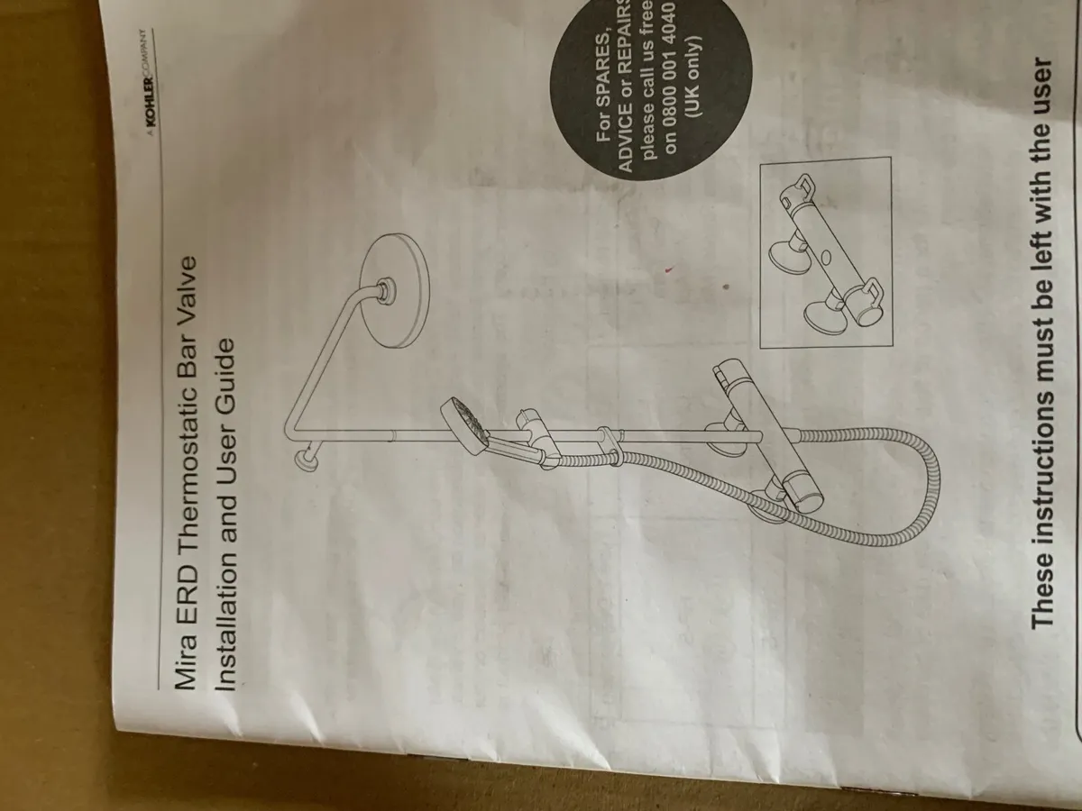 Mira Thermostatic Shower - Image 1