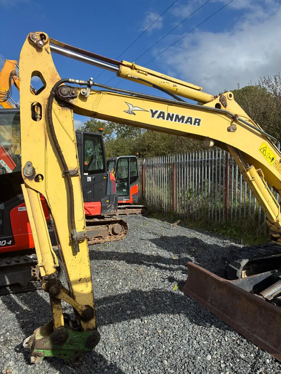 Yanmar VIO57U Mini Excavator – 2011 - Image 3