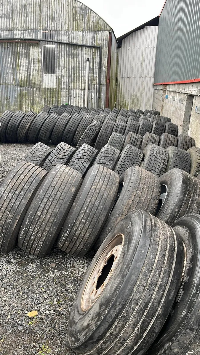 USED TRUCK TYRES