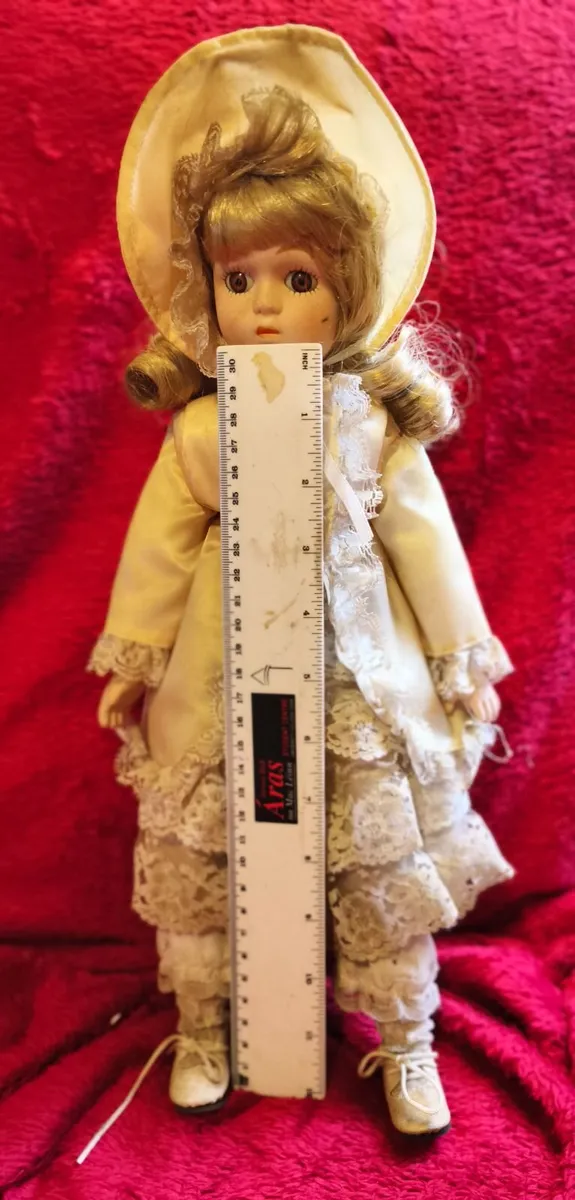 Large Collectable Porcelain Doll - Image 3