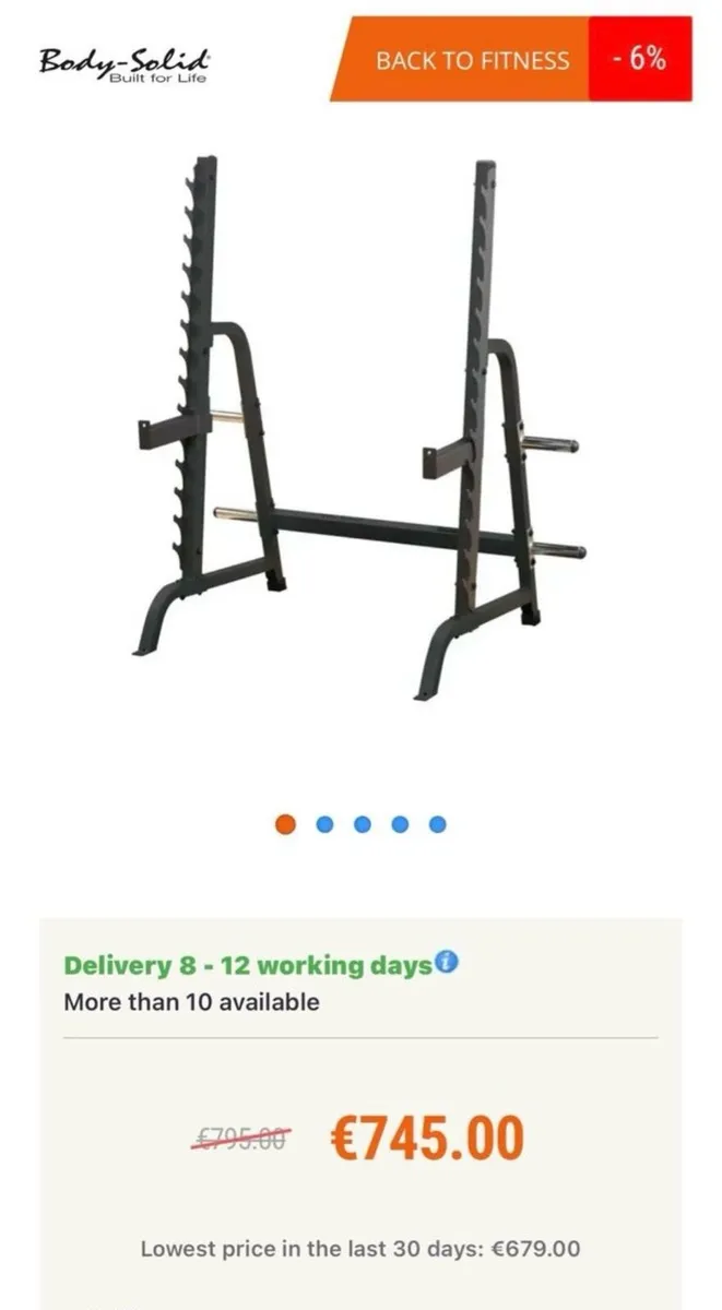 Body-Solid GPR 370 Commercial Multi-Press/Squat Ra - Image 2