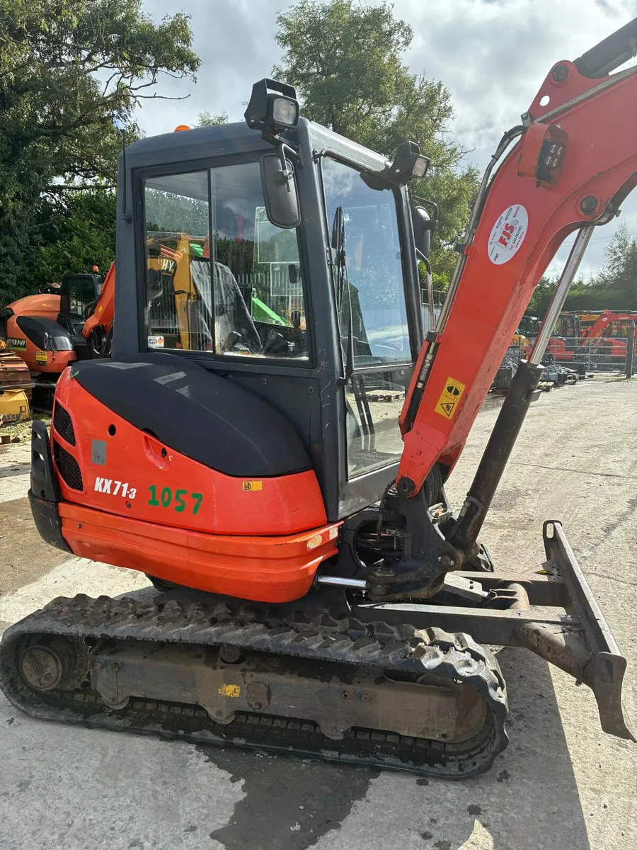 Kubota KX71-3 Mini Excavator – 2018 - Image 3