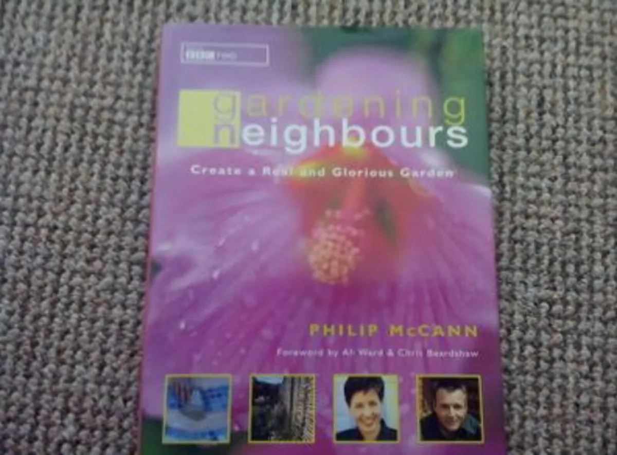 Hard-Back Gardening Book.