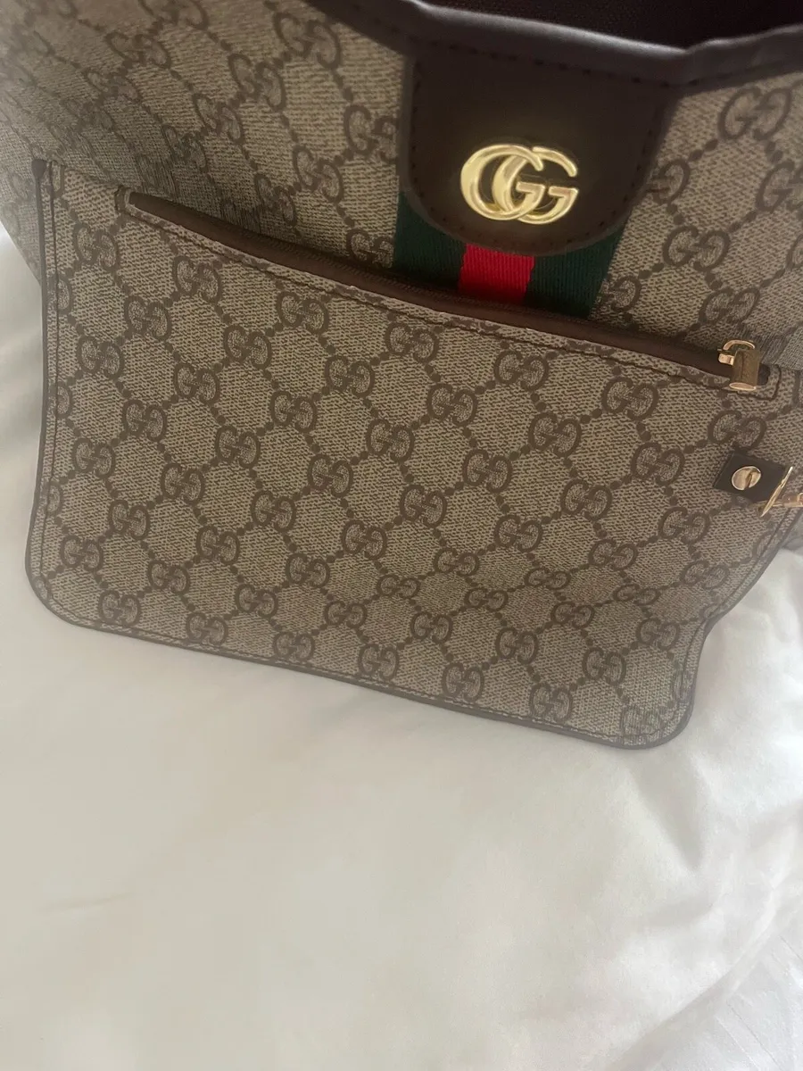 Small GG giglio canvas tote bag - Image 3