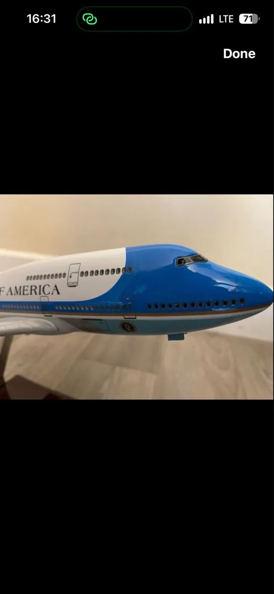 747 heavy resin model - Image 2