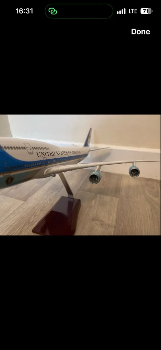 747 heavy resin model - Image 3