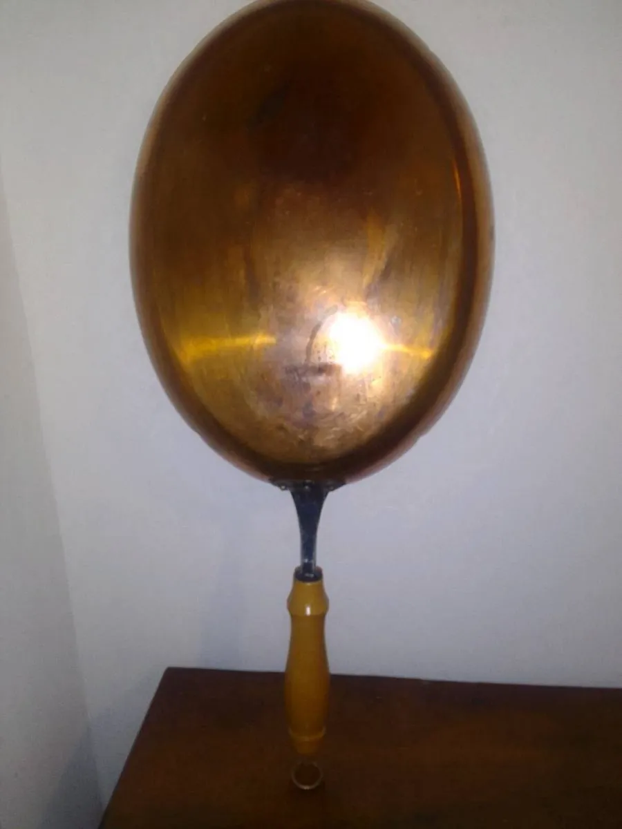 Vintage swiss copper skillet  stockli netstal - Image 1
