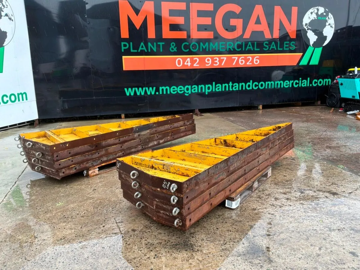 Wing wall / box culvert Formwork sections......... - Image 1