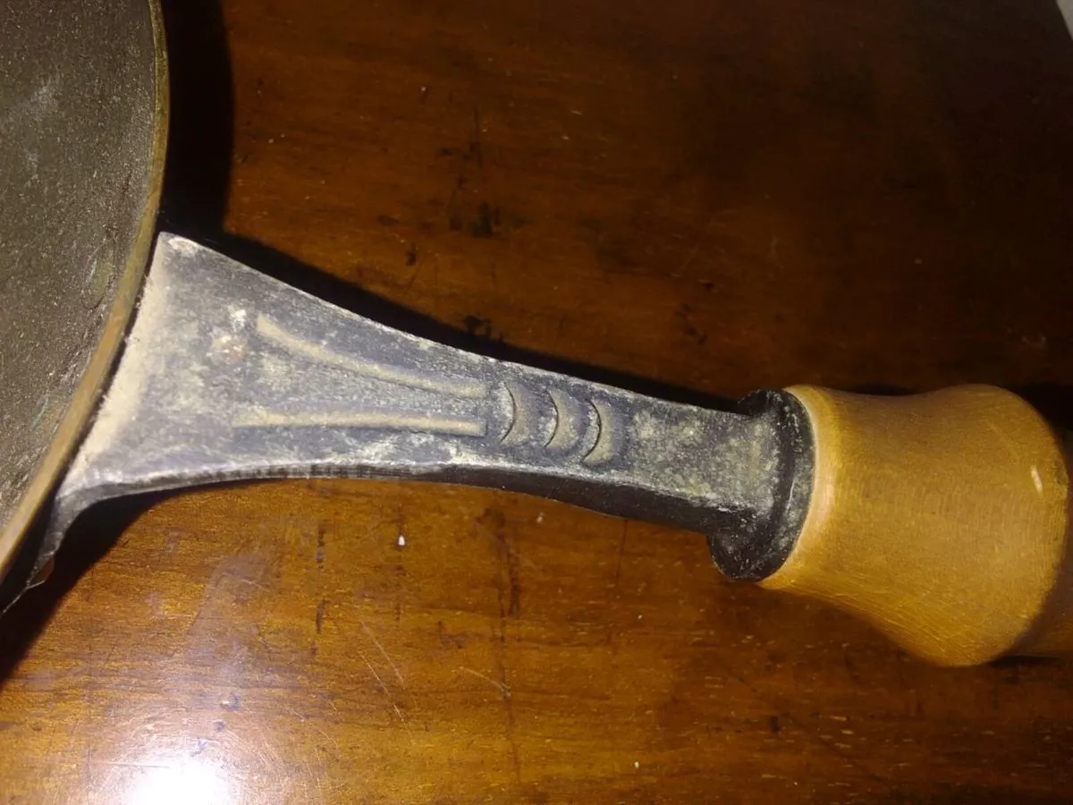 Vintage swiss copper skillet  stockli netstal - Image 3