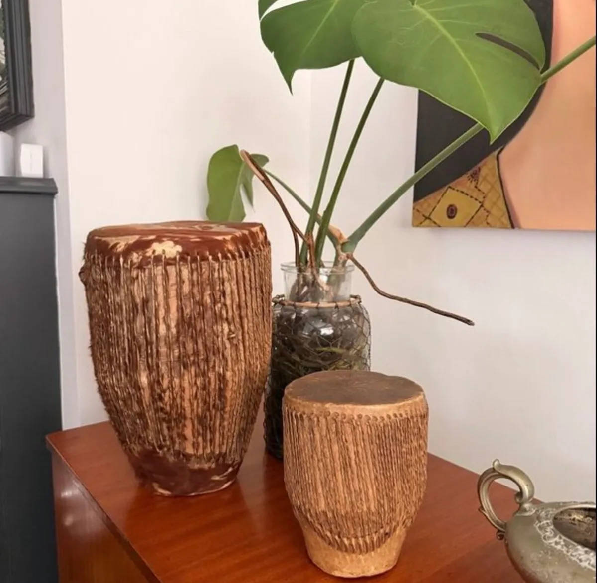 Vintage African Drums - Image 3