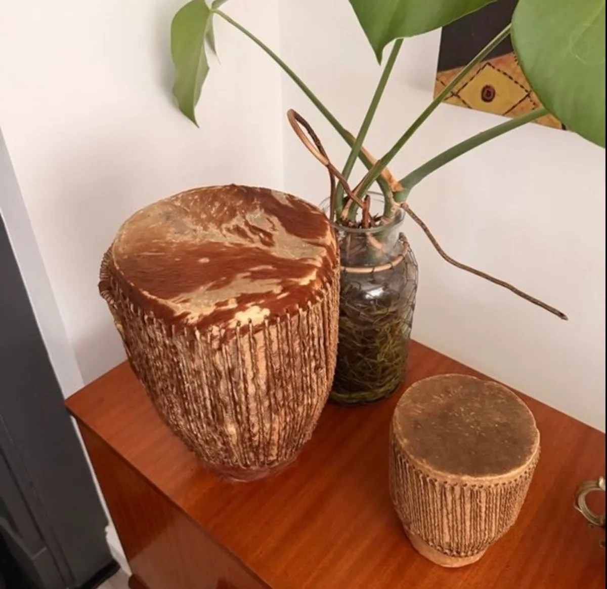 Vintage African Drums - Image 2