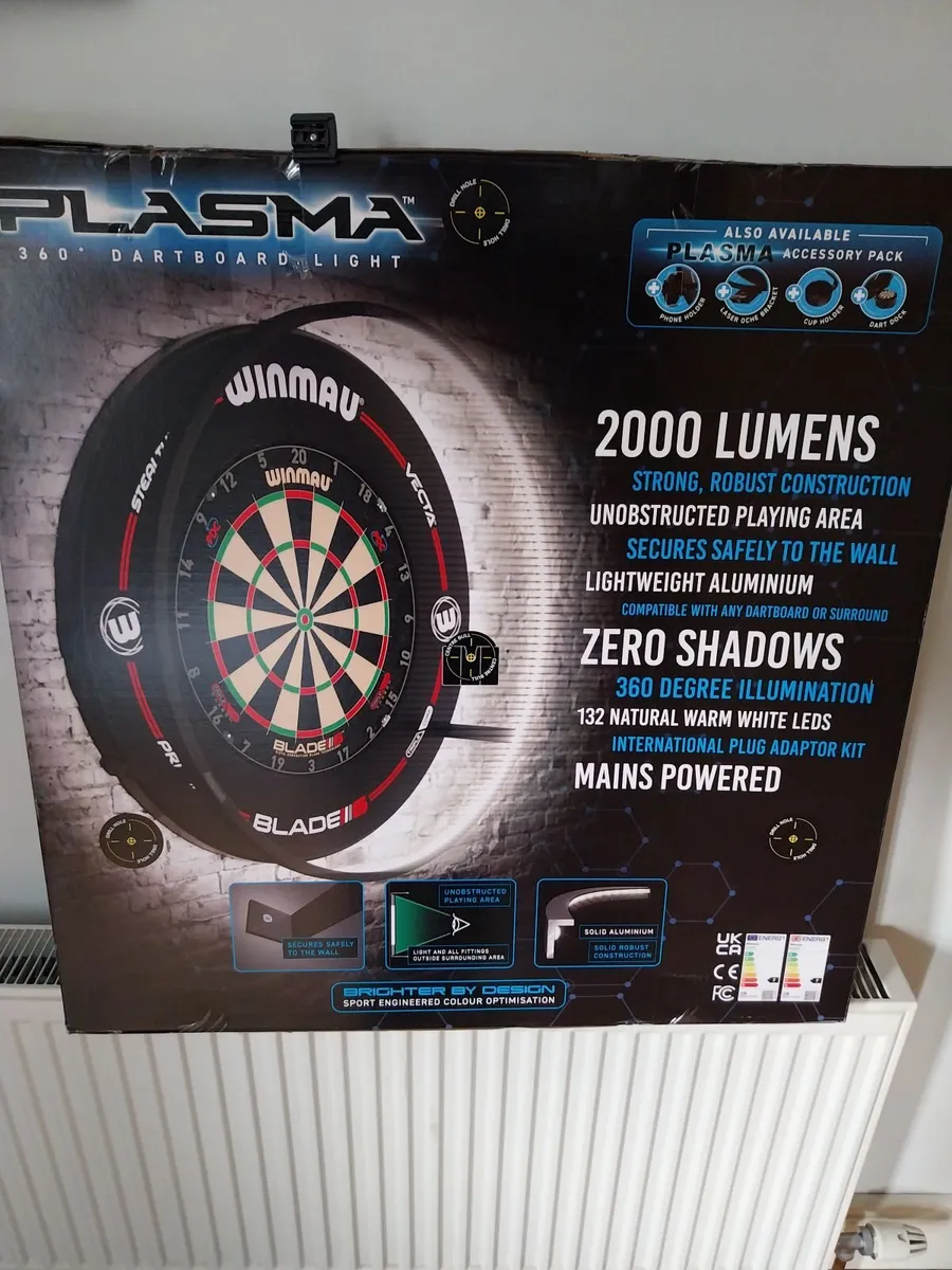 Dartboard plazma light