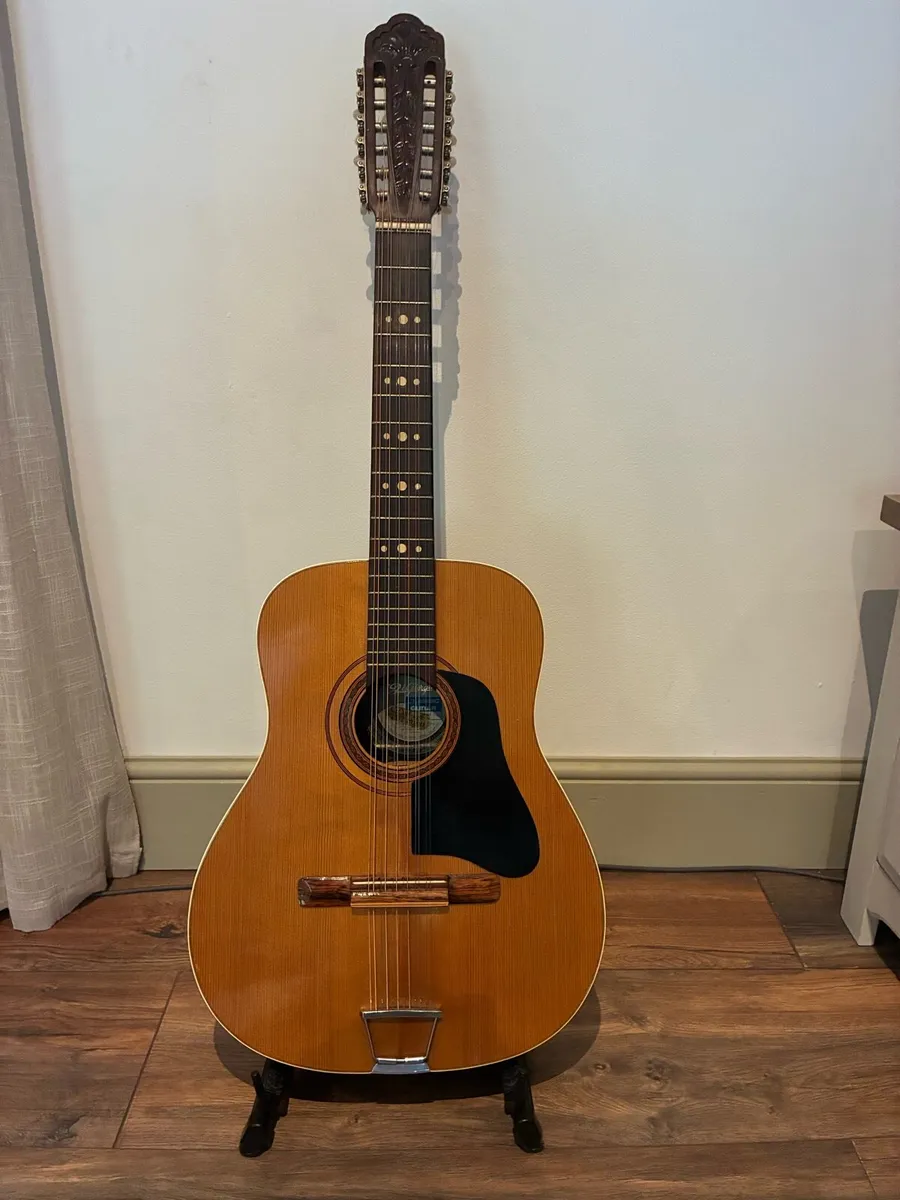 Vintage 12 string guitar - Image 1